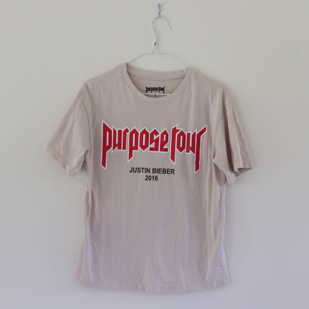 Purpose Tour Justin Bieber 2016 Tee